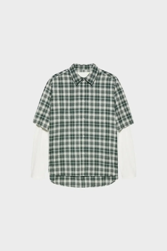 Сорочка DOUBLE LAYER SHIRT зелена
