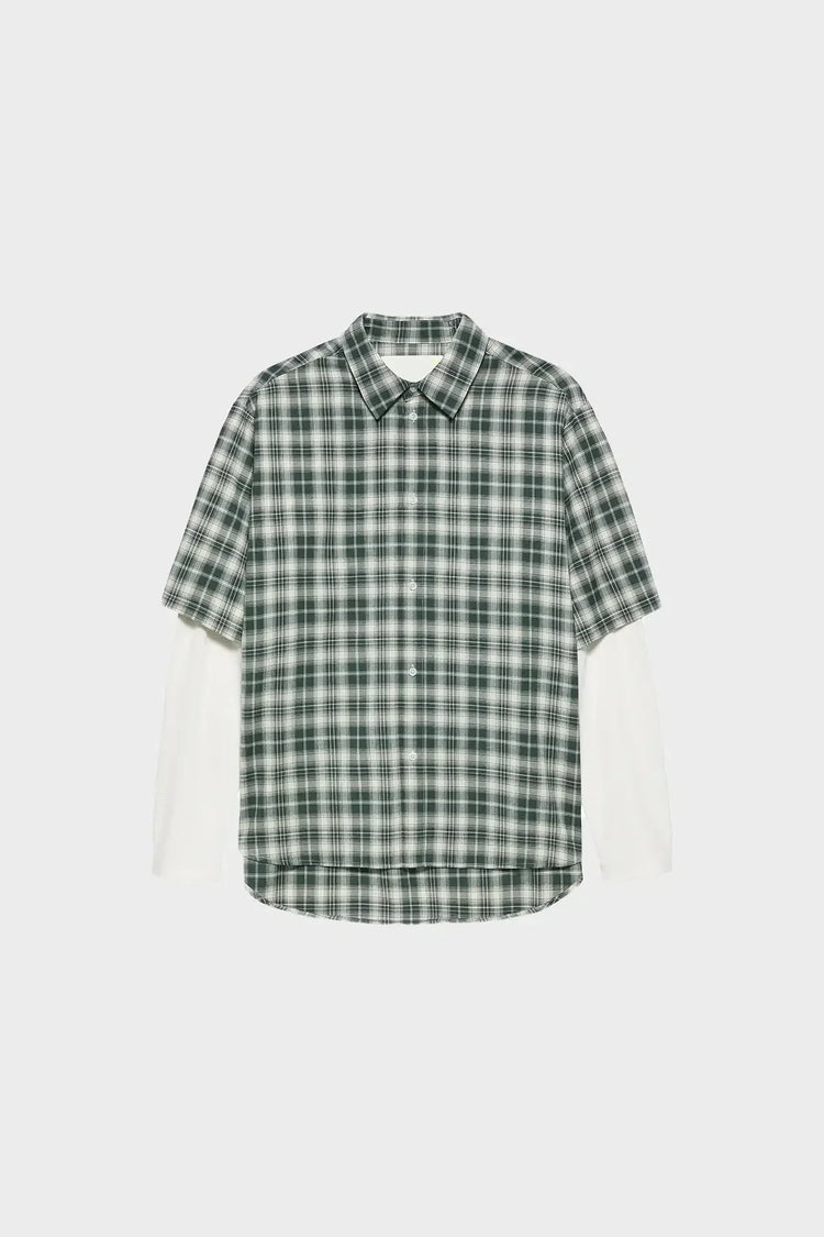 Сорочка DOUBLE LAYER SHIRT зелена