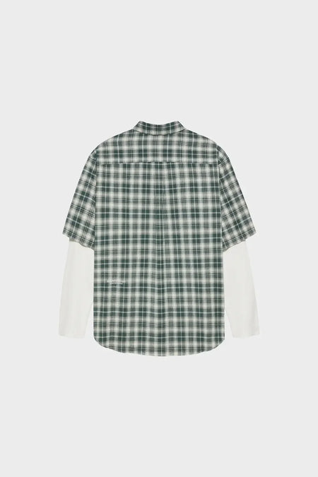 Сорочка DOUBLE LAYER SHIRT зелена