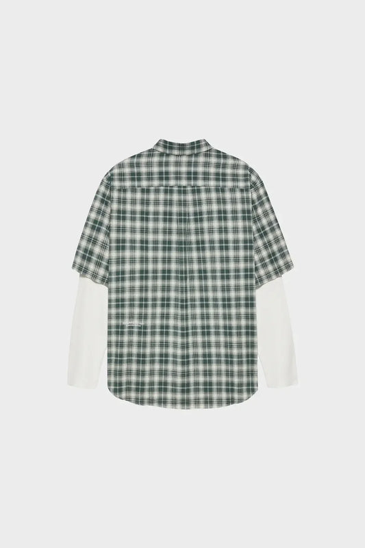 Сорочка DOUBLE LAYER SHIRT зелена