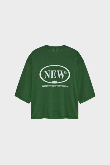 Футболка MESH JERSEY зелена Фото 2