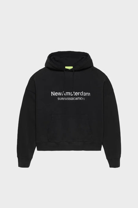 Худі WORKED LOGO HOODIE чорне