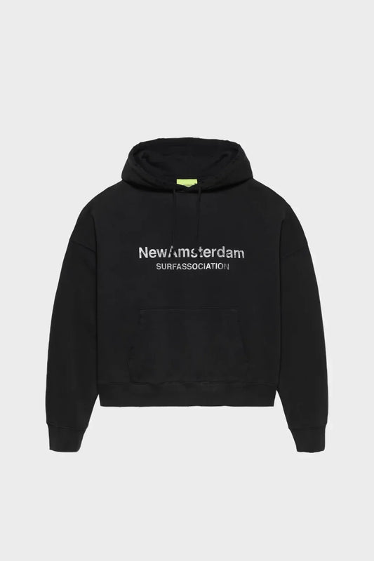 Худі WORKED LOGO HOODIE чорне