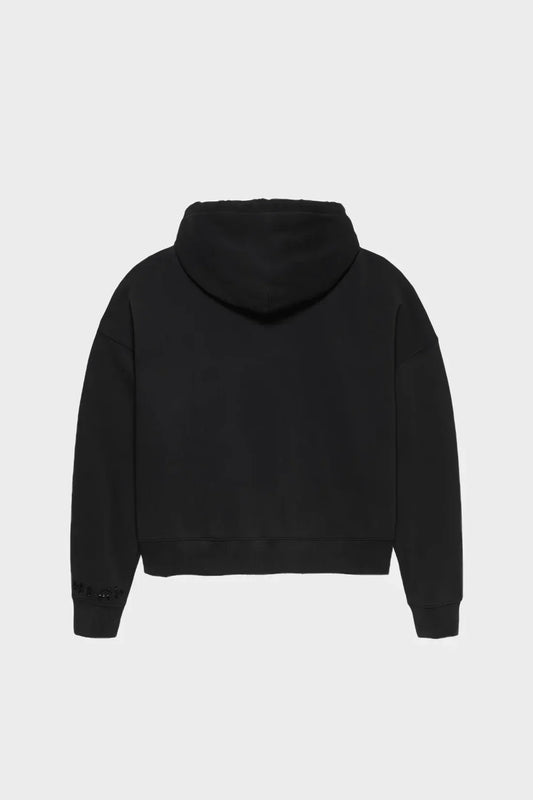 Худі WORKED LOGO HOODIE чорне