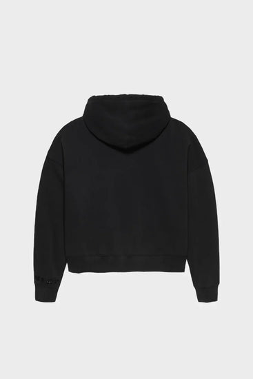 Худі WORKED LOGO HOODIE чорне Фото 2