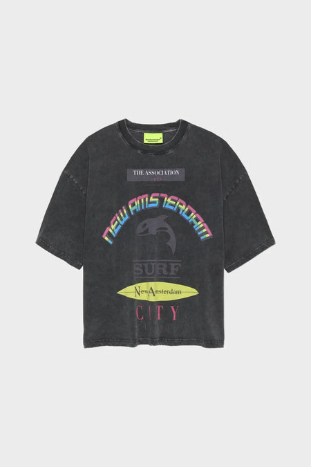 Футболка ANNOUNCEMENT TEE темно-сіра