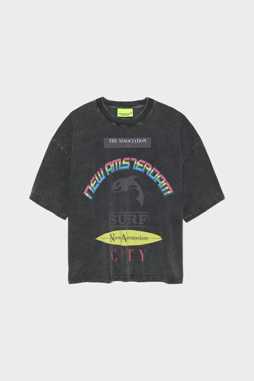 Футболка ANNOUNCEMENT TEE темно-сіра Фото 1