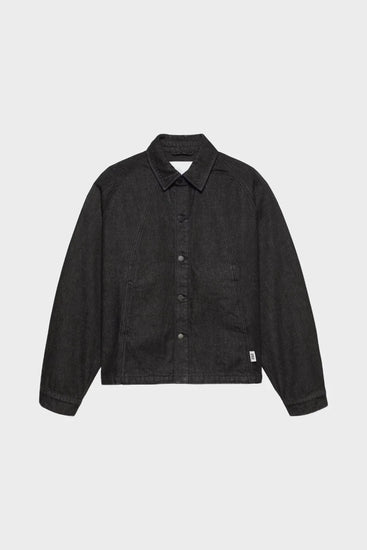 Джинсова сорочка DENIM OVERSHIRT чорна Фото 1