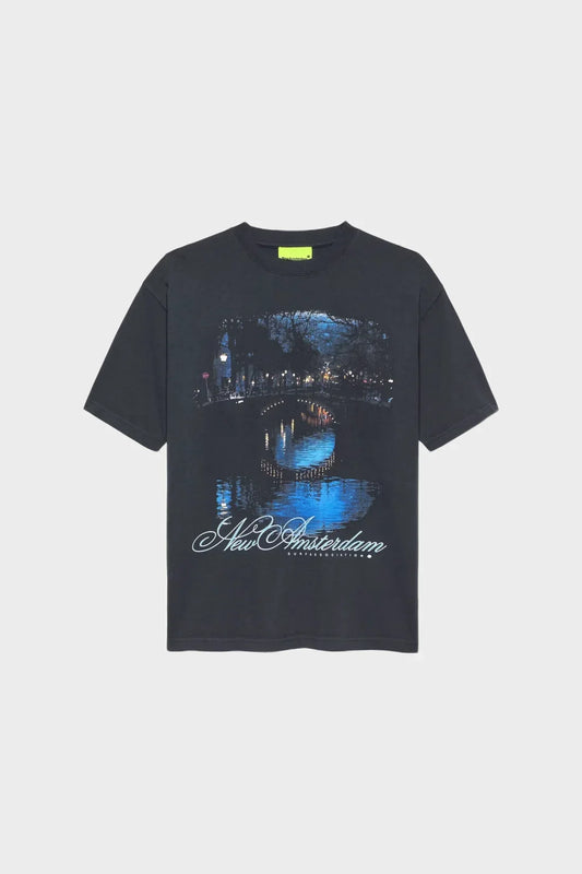 Футболка CITY OF WATER TEE синя