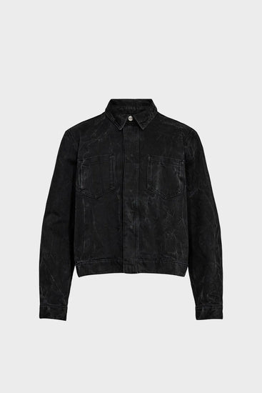 Куртка DENIM OVERSHIRT чорна Photo 1