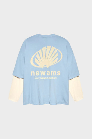 Лонгслів CORPORATE LOGO блакитний Фото 2