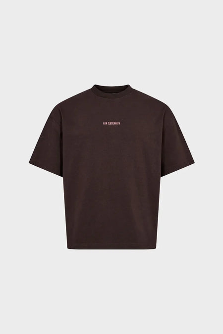 Футболка GRAPHIC LOOSE TEE коричнева