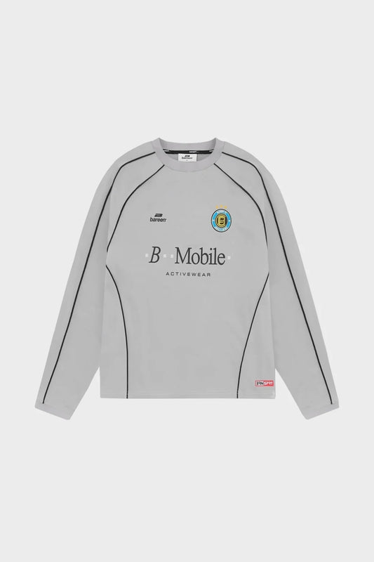 Лонгслів FOOTBALL JERSEY - LS сірий
