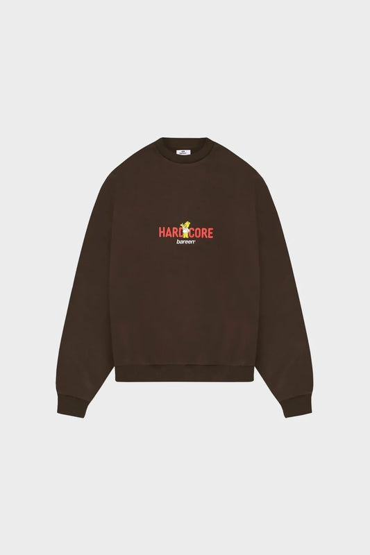 Світшот HARDCORE OVERSIZED CREWNECK чорне