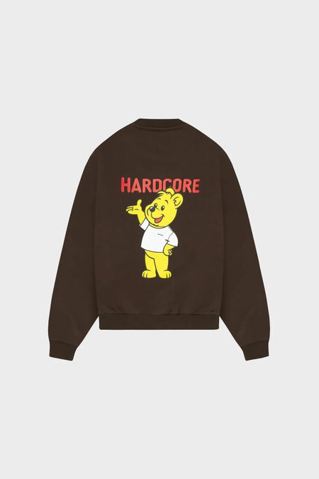 Світшот HARDCORE OVERSIZED CREWNECK чорне