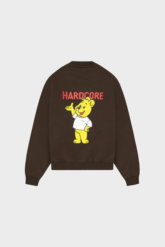 Світшот HARDCORE OVERSIZED CREWNECK чорне
