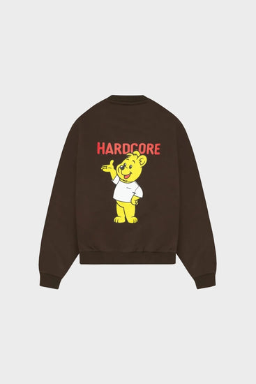 Світшот HARDCORE OVERSIZED CREWNECK чорне Фото 2