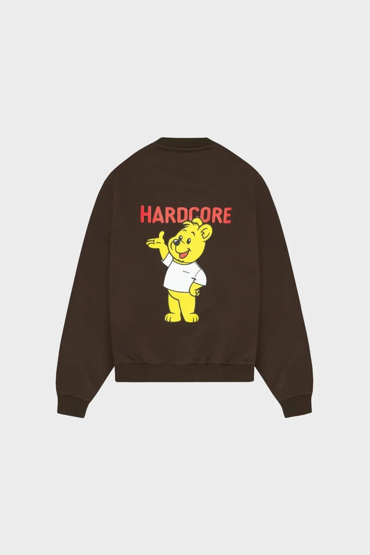 Світшот HARDCORE OVERSIZED CREWNECK чорне
