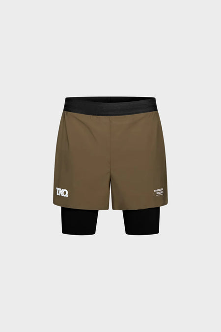 Шорти BALANCE 2-IN-1 SHORTS коричневі
