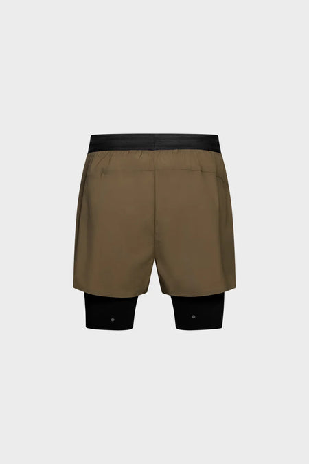 Шорти BALANCE 2-IN-1 SHORTS коричневі