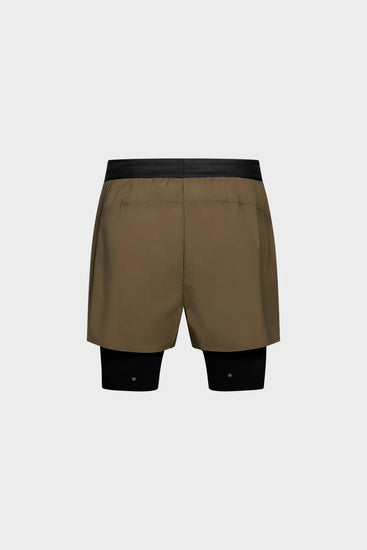 Шорти BALANCE 2-IN-1 SHORTS коричневі Photo 2