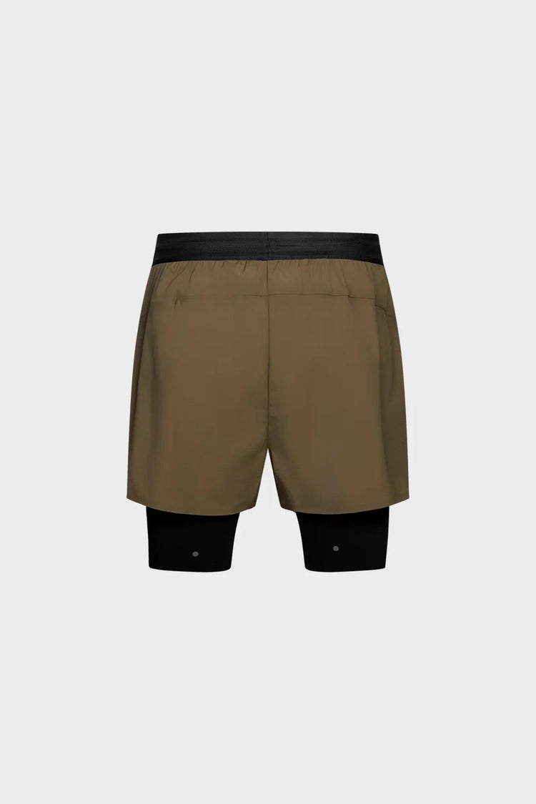 Шорти BALANCE 2-IN-1 SHORTS коричневі