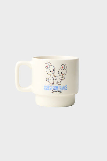 Кружка KISSES FROM FRANCE біла Фото 1