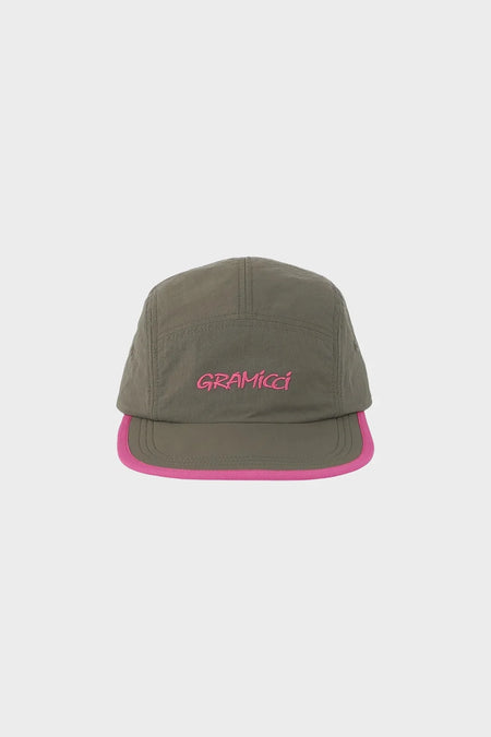 Кепка NYLON GRAMICCI CAP оливково-рожева