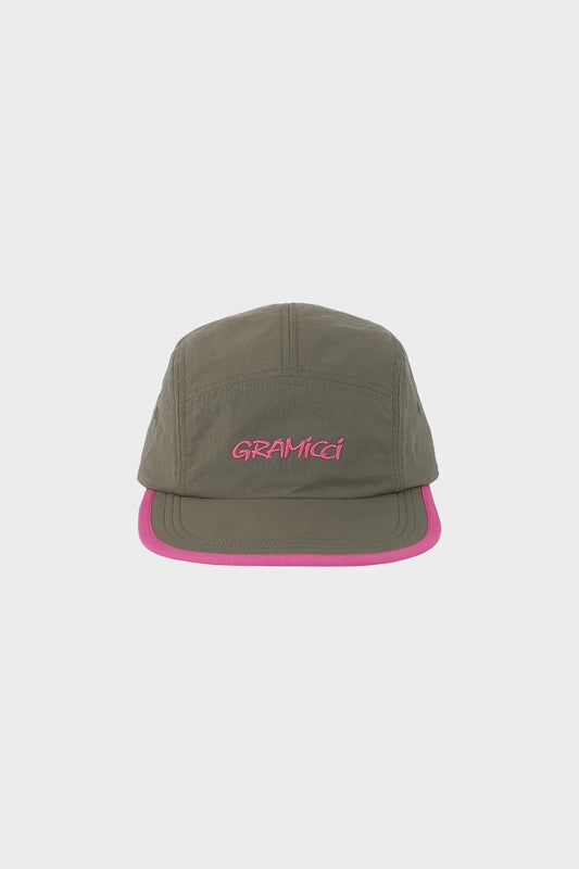 Кепка NYLON GRAMICCI CAP оливково-рожева