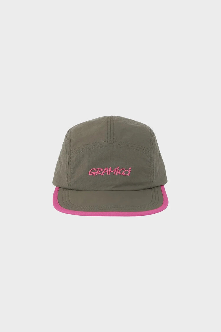 Кепка NYLON GRAMICCI CAP оливково-рожева