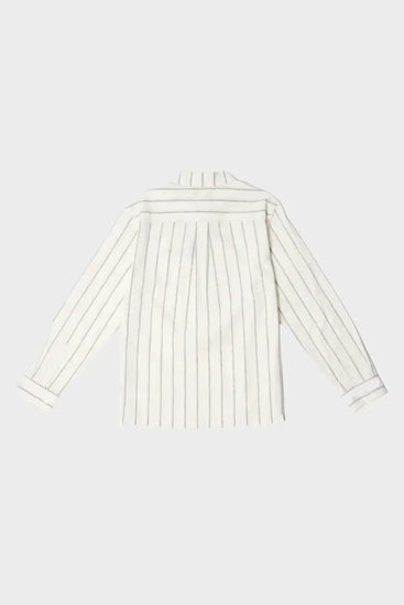 Рубашка RETRO STRIPED белая Фото 2