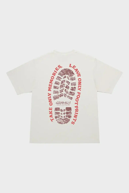 Футболка FOOTPRINTS белая