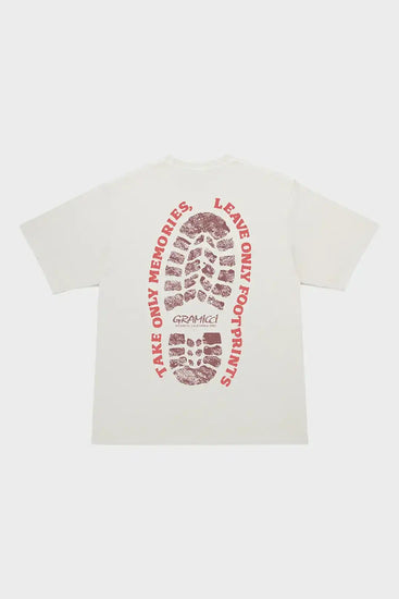 Футболка FOOTPRINTS белая Фото 2