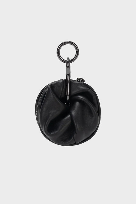 Міні-сумка AÓOS NANO ALIAS LEATHER чорна