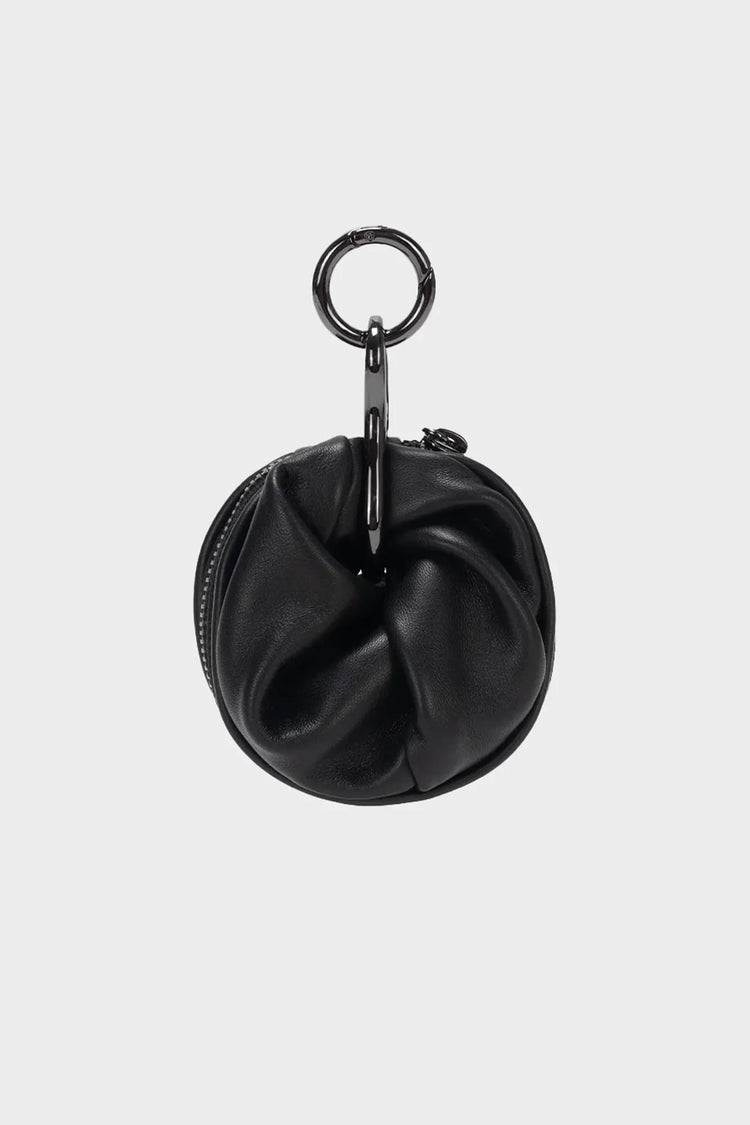 Міні-сумка AÓOS NANO ALIAS LEATHER чорна