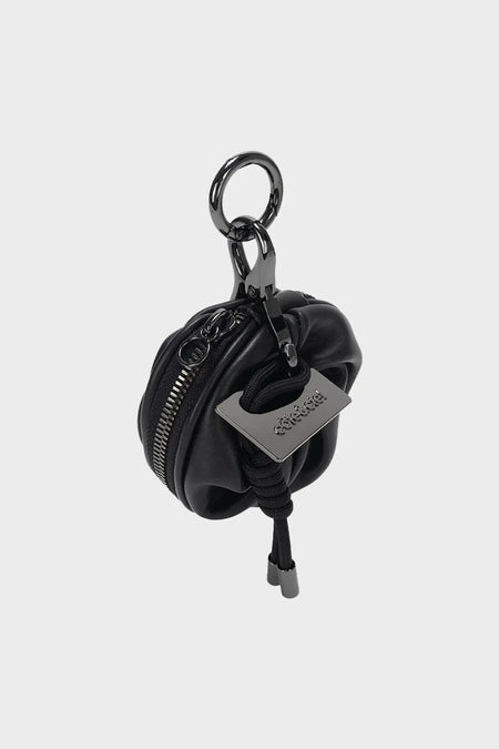 Міні-сумка AÓOS NANO ALIAS LEATHER чорна