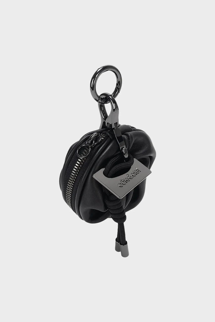 Міні-сумка AÓOS NANO ALIAS LEATHER чорна