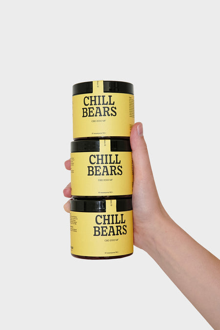 Желейні ведмедикі CHILL BEARS CBD