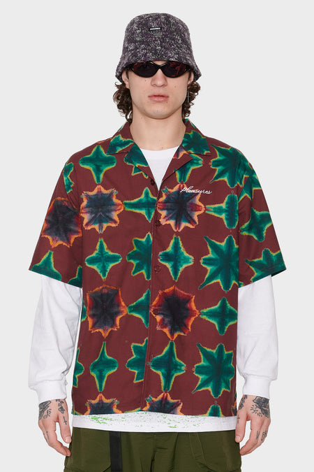 men#@Сорочка SULFUR SS BUTTON коричнева