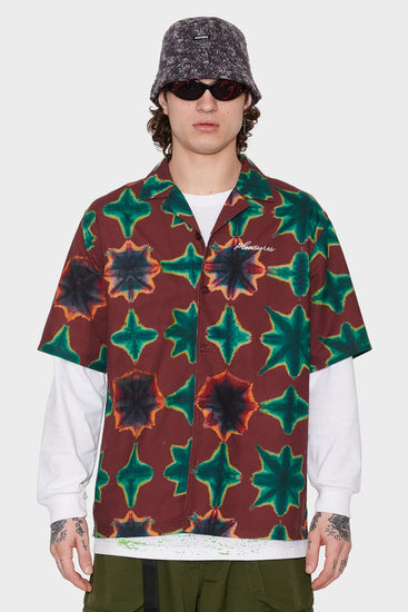 men#@Сорочка SULFUR SS BUTTON коричнева