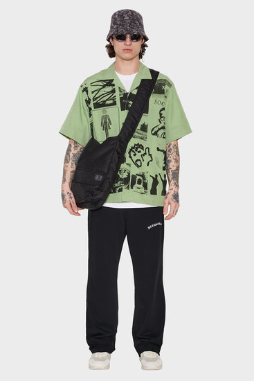 men#@Сорочка CAMP зелена