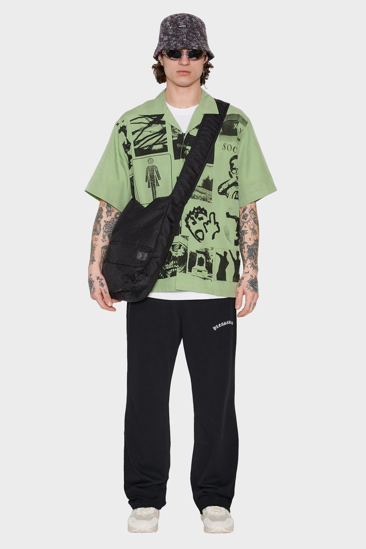 men#@Сорочка CAMP зелена