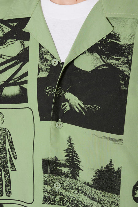 Сорочка CAMP зелена