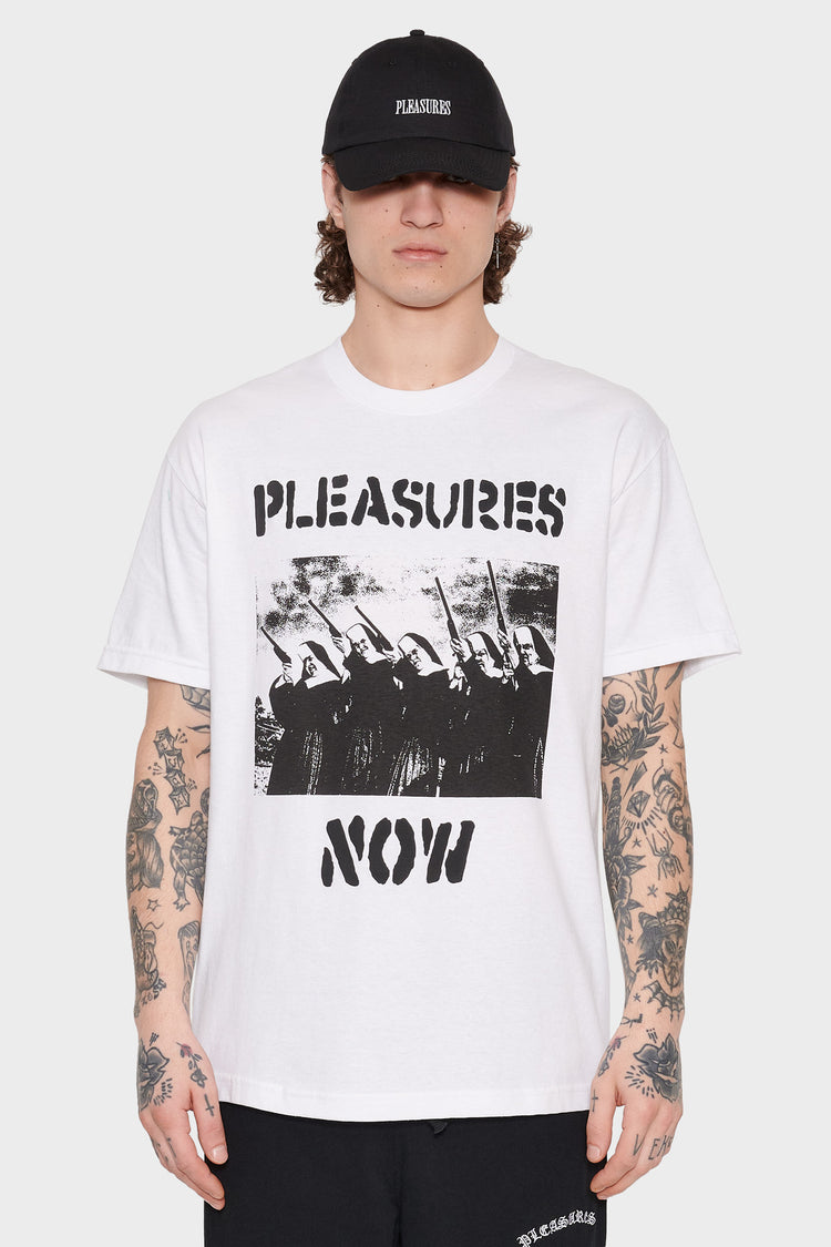 men#@Футболка NUNS біла