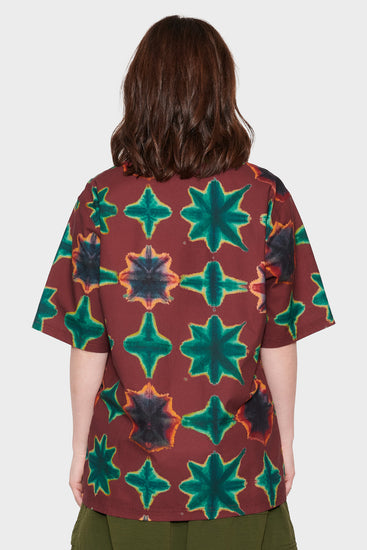 women#@Сорочка SULFUR SS BUTTON коричнева