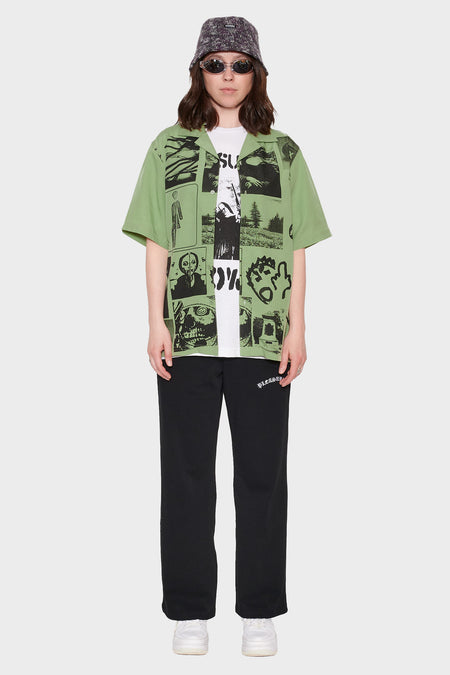 women#@Сорочка CAMP зелена