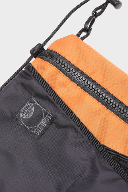 Сумка SACOCHE SIMPLE черная/оранжевая