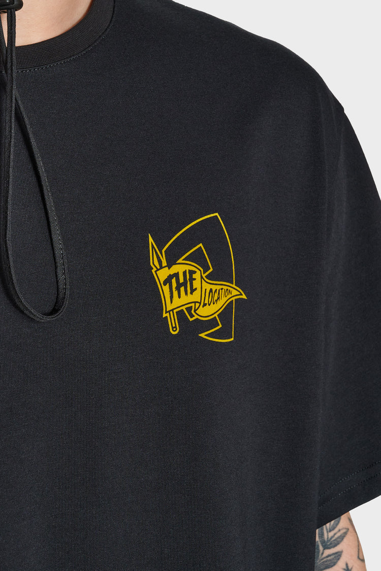 Футболка WARLIKE MOUNTAINS TL 02WS 23 чорна, купити онлайн в магазині.