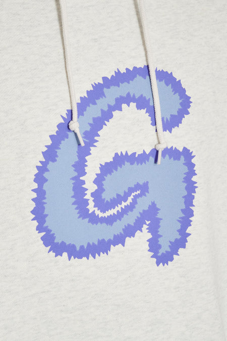 Худі FUZZY G-LOGO сірий