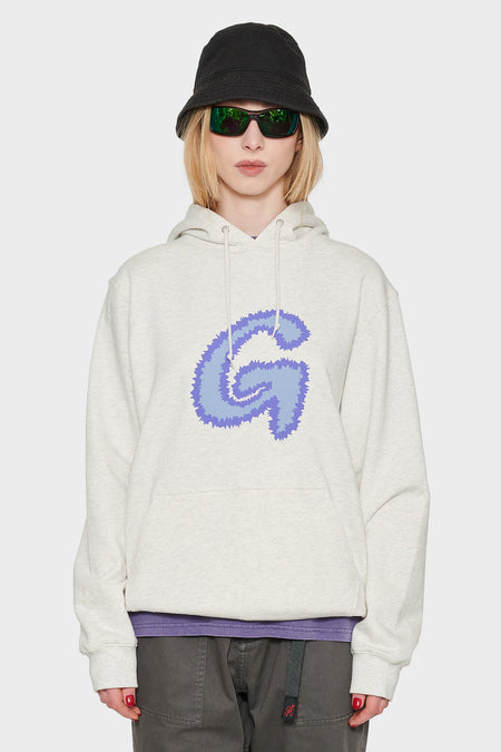 women#@Худі FUZZY G-LOGO сірий